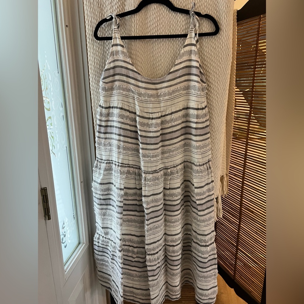 Cloth & Stone Striped Sleeveless Dress